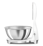 Smeg KSF01WHWW báscula de cocina Cromo, Blanco Encimera Báscula electrónica de cocina