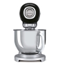 Smeg SMF02BLEU batidora Batidora de varillas 800 W Negro, Plata