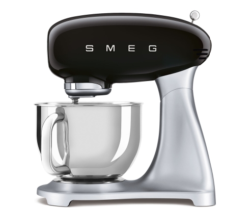 Smeg SMF02BLEU batidora Batidora de varillas 800 W Negro, Plata