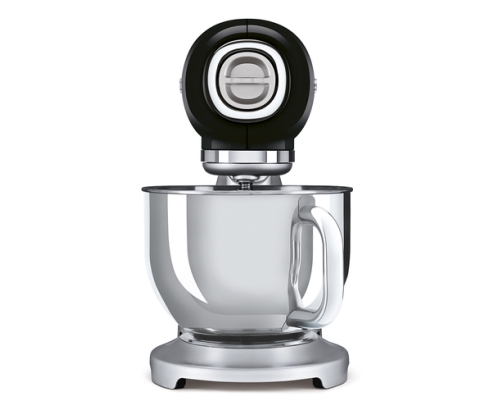 Smeg SMF02BLEU batidora Batidora de varillas 800 W Negro, Plata