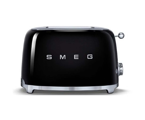 Smeg TSF01BLEU tostadora 6 2 rebanada(s) 950 W Negro