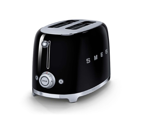 Smeg TSF01BLEU tostadora 6 2 rebanada(s) 950 W Negro