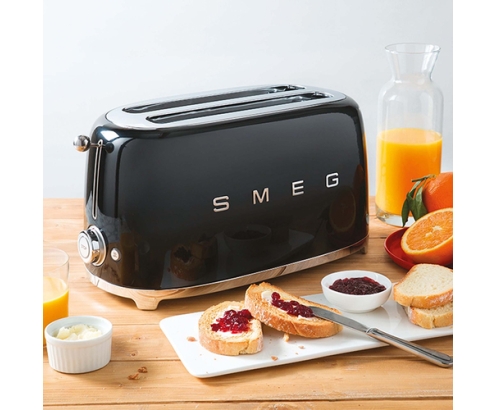 Smeg TSF01BLEU tostadora 6 2 rebanada(s) 950 W Negro