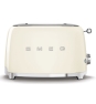 Smeg TSF01CREU tostadora 6 2 rebanada(s) 950 W Crema de color