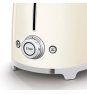 Smeg TSF01CREU tostadora 6 2 rebanada(s) 950 W Crema de color