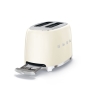 Smeg TSF01CREU tostadora 6 2 rebanada(s) 950 W Crema de color