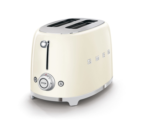 Smeg TSF01CREU tostadora 6 2 rebanada(s) 950 W Crema de color