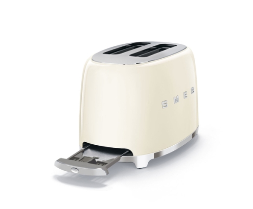 Smeg TSF01CREU tostadora 6 2 rebanada(s) 950 W Crema de color