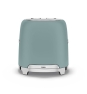 Smeg TSF01EGMEU tostadora 6 2 rebanada(s) 950 W Cromo, Verde