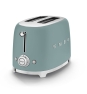 Smeg TSF01EGMEU tostadora 6 2 rebanada(s) 950 W Cromo, Verde