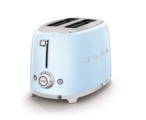 Smeg TSF01PBEU tostadora 6 2 rebanada(s) 950 W Azul