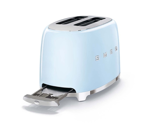 Smeg TSF01PBEU tostadora 6 2 rebanada(s) 950 W Azul