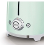 Smeg TSF01PGEU tostadora 6 2 rebanada(s) 950 W Verde