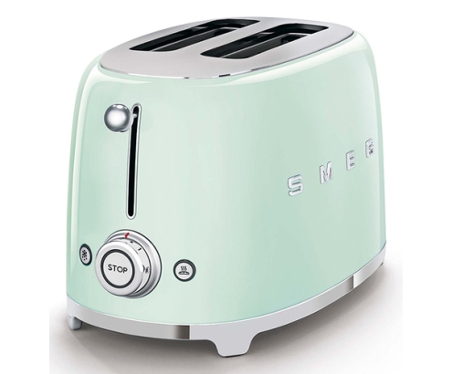 Smeg TSF01PGEU tostadora 6 2 rebanada(s) 950 W Verde