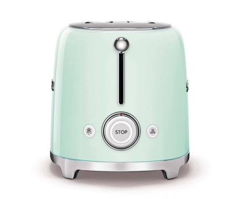 Smeg TSF01PGEU tostadora 6 2 rebanada(s) 950 W Verde