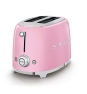 Smeg TSF01PKEU tostadora 6 2 rebanada(s) 950 W Rosa