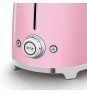 Smeg TSF01PKEU tostadora 6 2 rebanada(s) 950 W Rosa