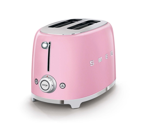 Smeg TSF01PKEU tostadora 6 2 rebanada(s) 950 W Rosa