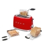 Smeg TSF01RDEU tostadora 6 2 rebanada(s) 950 W Rojo