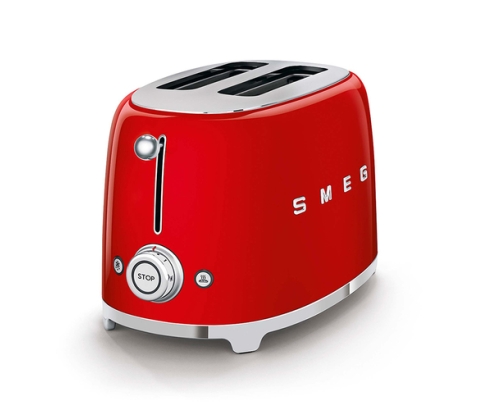 Smeg TSF01RDEU tostadora 6 2 rebanada(s) 950 W Rojo