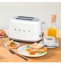 Smeg TSF01WHEU tostadora 6 2 rebanada(s) 950 W Blanco