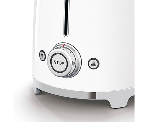 Smeg TSF01WHEU tostadora 6 2 rebanada(s) 950 W Blanco