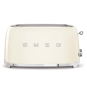 Smeg TSF02CREU tostadora 6 4 rebanada(s) 1500 W Crema de color