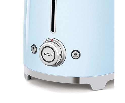 Smeg TSF02PBEU tostadora 6 4 rebanada(s) 1500 W Azul