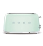 Smeg TSF02PGEU tostadora 6 4 rebanada(s) 1500 W Verde