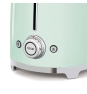 Smeg TSF02PGEU tostadora 6 4 rebanada(s) 1500 W Verde