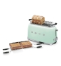 Smeg TSF02PGEU tostadora 6 4 rebanada(s) 1500 W Verde