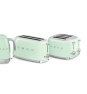 Smeg TSF02PGEU tostadora 6 4 rebanada(s) 1500 W Verde