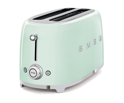 Smeg TSF02PGEU tostadora 6 4 rebanada(s) 1500 W Verde