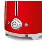 Smeg TSF02RDEU tostadora 6 4 rebanada(s) 1500 W Rojo