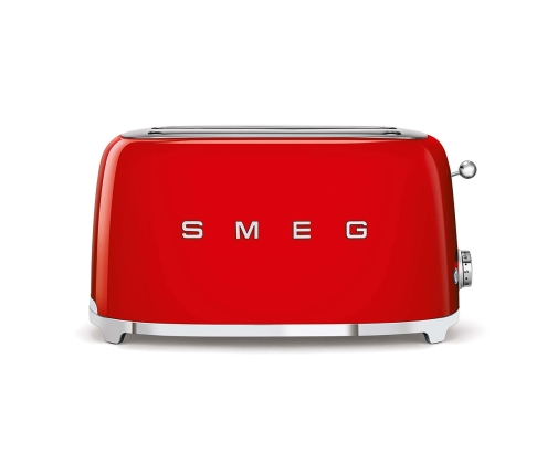 Smeg TSF02RDEU tostadora 6 4 rebanada(s) 1500 W Rojo