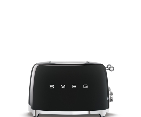 Smeg TSF03BLEU tostadora 6 4 rebanada(s) 2000 W Negro
