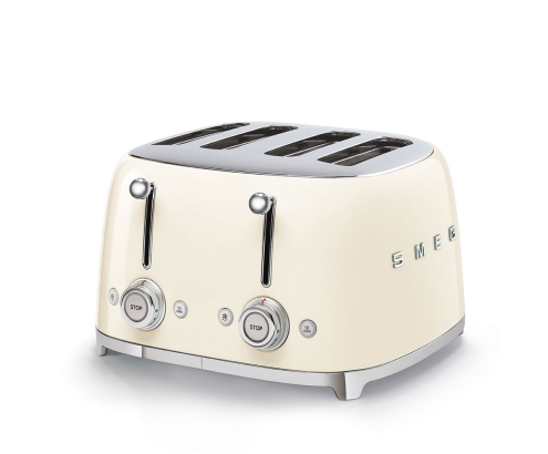 Smeg TSF03CREU tostadora 6 4 rebanada(s) 2000 W Crema de color