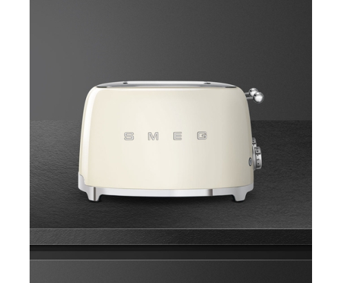 Smeg TSF03CREU tostadora 6 4 rebanada(s) 2000 W Crema de color