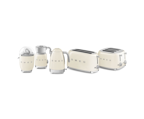 Smeg TSF03CREU tostadora 6 4 rebanada(s) 2000 W Crema de color