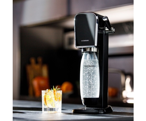 SodaStream ART Negro, Acero
