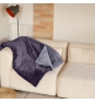 Solac Kaunas+ Manta eléctrica 165 W Gris Tela, Vellón, Felpa
