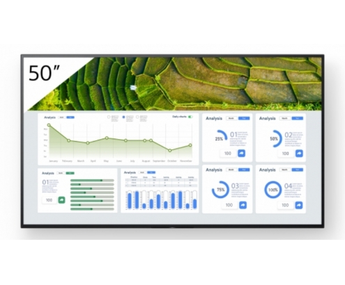 Sony FW-50BZ30L pantalla de señalización Pantalla plana para señalización digital 127 cm (50