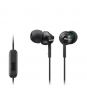 Sony MDR-EX110AP Auriculares boton conector 3.5mm negro 