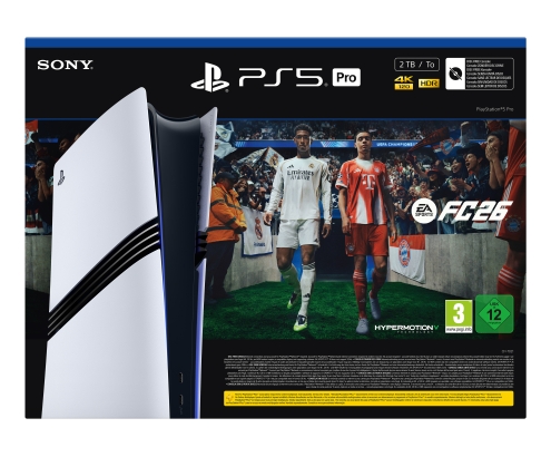 Sony Pack de consola PlayStation 5 Pro 2 TB con EA SPORTS FC 26