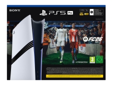 Sony Pack de consola PlayStation 5 Pro 2 TB con EA SPORTS FC 26