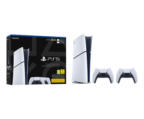 Sony Playstation 5 Slim Digital 825 GB Wifi Negro, Blanco