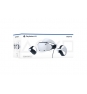Sony PlayStation VR2 Pantalla con montura para sujetar en la cabeza Negro, Blanco