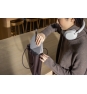 Sony WH-1000XM5 Auriculares Inalámbrico y alámbrico Diadema Llamadas/Música Bluetooth Plata, Blanco