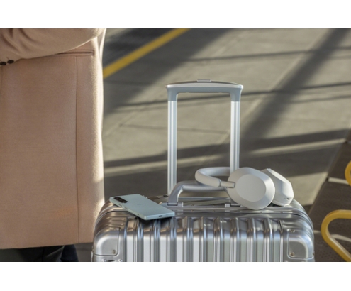 Sony WH-1000XM5 Auriculares Inalámbrico y alámbrico Diadema Llamadas/Música Bluetooth Plata, Blanco