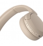 Sony WH-CH520 Auriculares Inalámbrico Diadema Llamadas/Música USB Tipo C Bluetooth Base de carga Crema de color